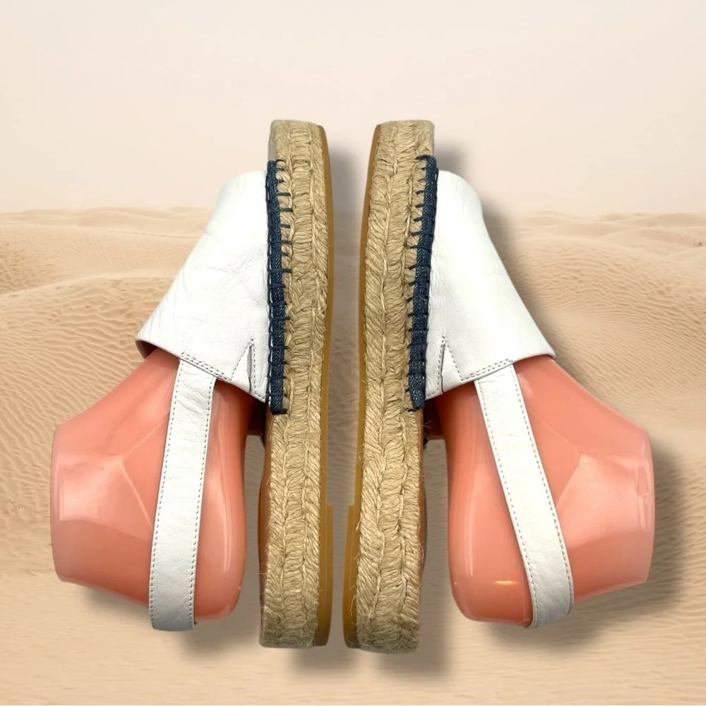 G.I.L.I. Lucinda Women's White Espadrille Sandals
